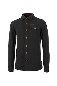 Maloja Giacca di pile lana Camicia funzionale The_rafillat89. verde elastico