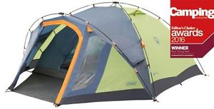 Coleman Fast Pitch Hub Dome Tent Drake Green and Grey 4 Person