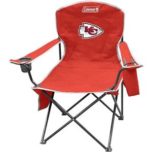 Kansas City Chiefs Cooler Quad Chair. Shipping Included