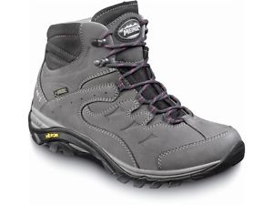 Meindl Caracas Lady Mid GTX Wanderschuh Schuhe Damen Outdoor Trekking grau malve