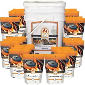 Campfire Meals 2-Week Survival Bucket