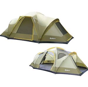 Wolf Mt. Family Camping Tent Outdoor Hiking Activity Six Person Dome Shelter