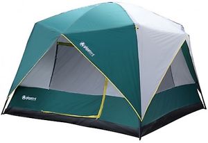 GigaTent Bear Mountain 10' X 10' Family Cabin Tent, Sleeps 4 - 5