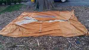 Vtg Rare Coleman 13'x10' Canvas Holiday Cabin Tent # 8430-730 TENT ONLY.No Frame