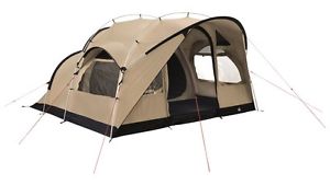 6 Man Tent - Vista 600 Tunnel Tent - Beige - Robens