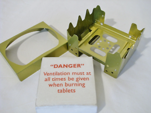 35 Army Issue Hexamine Hexi Stoves inc Fuel Tablets
