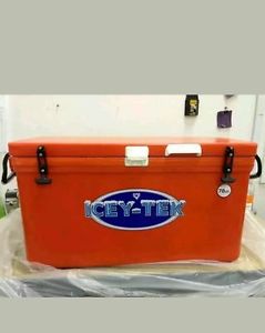 *MARCH SALE**70QT Icey tek cooler Orange L34W17H18 FREE SHIPPING