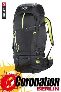 Millet UBIC 60+10 Trekking Alpin Wander Rucksack Reise Backpack Black