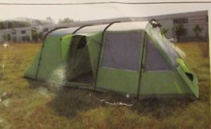 skandika Familienzelt Nordland 4, Grün/Grau, 4013