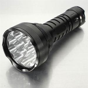 Elfeland 15000LM 12 x XM-L T6 Super Bright LED Flashlight 18650