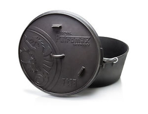 Petromax FT 18 Kochtopf Feuertopf Dutch Oven aus Gusseisen NEU ohne Füsse