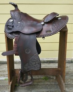 14 1/2" Joe Miller Arabian Show Saddle