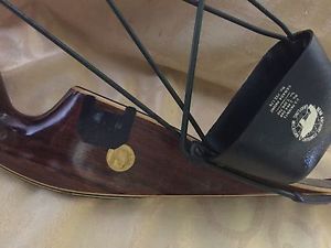 Vintage 1968 Fred Bear 50# Recurve Bow With Quiver Glass Powered Kodiak Hunter