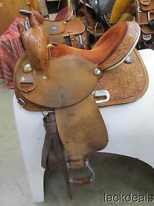 Circle Y NBHA The Proven 14" Barrel Saddle Lightly Used
