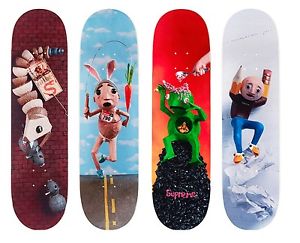 Supreme X Mike Hill Skateboard Deck Complete set of 4 ORDER CONFIRMED