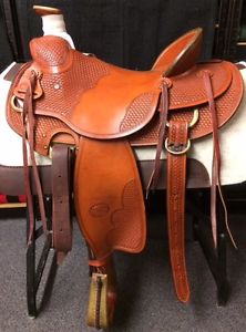 Genuine Billy Cook Ranch Saddle 2181 16"