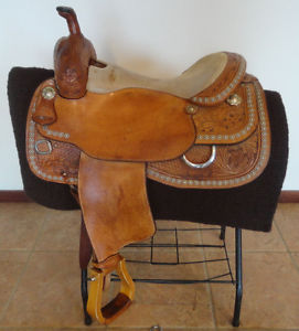 Dale Chavez Reining Saddle 16
