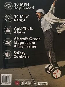 Segway miniPRO | Smart Self Balancing Personal Transporter with Mobile App White