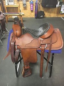 16" Mike Schultz Custom Roping Saddle