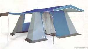 tenda da campeggio a casetta