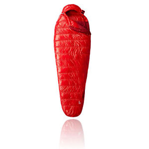 Mountain Hardwear Phantom Spark Unisex Red Water Resistant Sleeping Bag Long