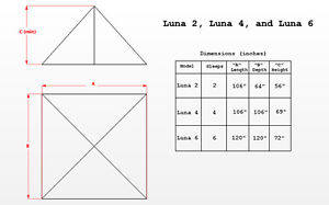 Seek Outside Nest / Bear Paw Wilderness Designs LUNA Ultralight Tipi Mid Pyramid