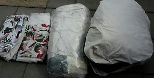 JAMET LOUISIANA TRAILER TENT REPLACEMENT CABIN CANVAS,AWNING AND 2 BED TENTS