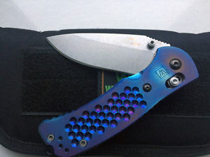 Benchmade Ritter Griptilian + custom Wilkins scales