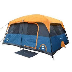 8- Person Instant Orange and Navy Cabin Tent 14'