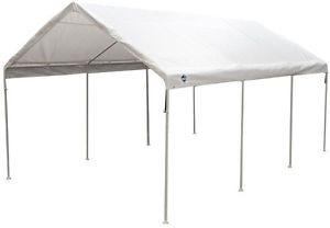 King Canopy 12 ft. W x 20 ft. D Universal Canopy in White