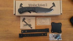 Daniel Winkler Belt Knife, Custom Knife, Navy Seals, Winkler Knives II,Bushcraft