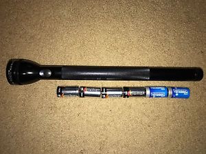 RARE Maglite 6C Flashlight, Excellent Condition. Free S/H  Vintage 16.75" L