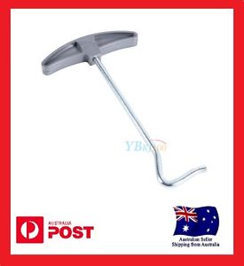 Tent Peg Puller Remover Awning Caravan Camping Extractor EDC Tool Wrecking Claw