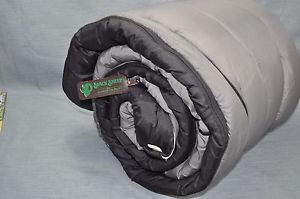 DuPont Heavy Duty Sleeping Bag HOLLOFIL 808 Fill Warm Dacron Black Sheep