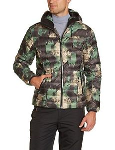 Watts - Piumino Gorre1, da uomo, multicolore (Allover Camo), M