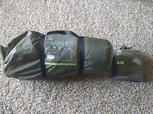REI Quarter Dome T2 Plus 2-Person Backpacking Tent + Footprint Ground Tarp