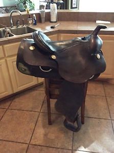 16 inch western saddle Custom made Bob Cooper/Ketch Pen