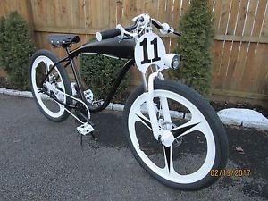 Original Skyhawk Motorized Bicycle Frame w/ Disc Brakes Gas Tank Board Tracker
