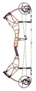 New 2017 Bear Archery Moment 55-70# RH Compound Bow Coyote Brown Full Package