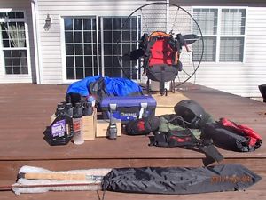 Paramotor PPG, Blackhawk BH125  w/ 28m Velocity Wing