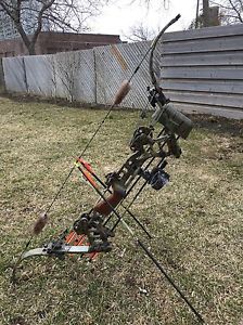 C.P. Oneida Black Eagle Bow LH 50-70 Lbs
