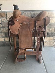 Used Fort Worth Strip Down Western Saddle 16" Seat