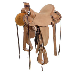 Burns Custom Association Ranch Saddle