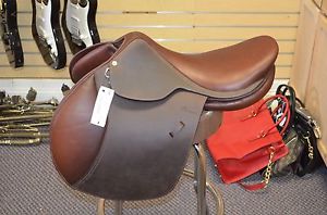 Dover Circuit Premier Special Chocolate Leather 17-1/2" Saddle New w/ Tags