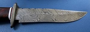 DAMASTMESSER JAGDMESSER 512 LAGEN WUNDERSCHÖN 1. WAHL  A