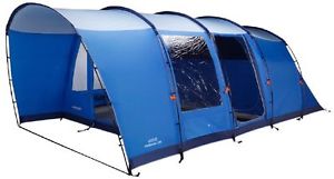 Vango Farnham 500 Family Tent, Atlantic Blue, Refurbished Model (RD/H06BL)