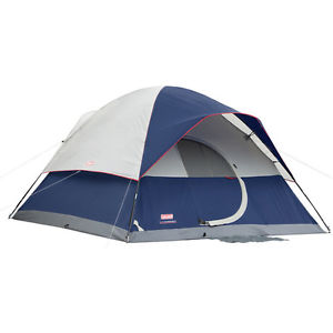 Coleman Elite Sundome 6-Person Tent with LED Light, 12' x 10'