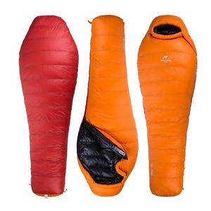Outdoor Duck Down Sleeping Bag Mummy Winter Splicing Sleeping Bag NH15DK