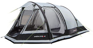 High Peak 3 Personen Zelt Aeros 3 hellgrau/dunkelgrau Aufblaszelt