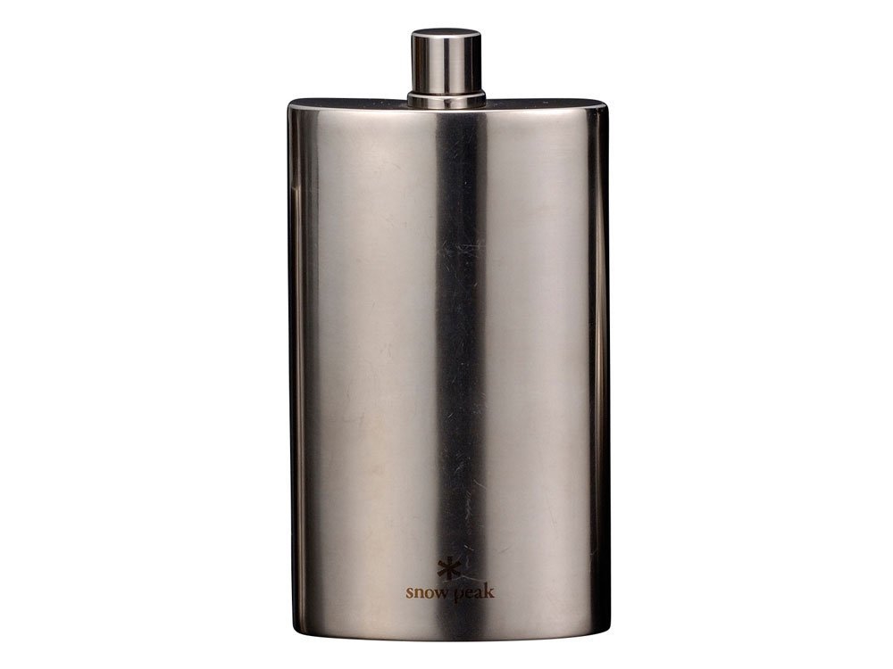 Snowpeak High Quality Titanium Skittles L 170ml eco camp Hip Flask Pants F/S